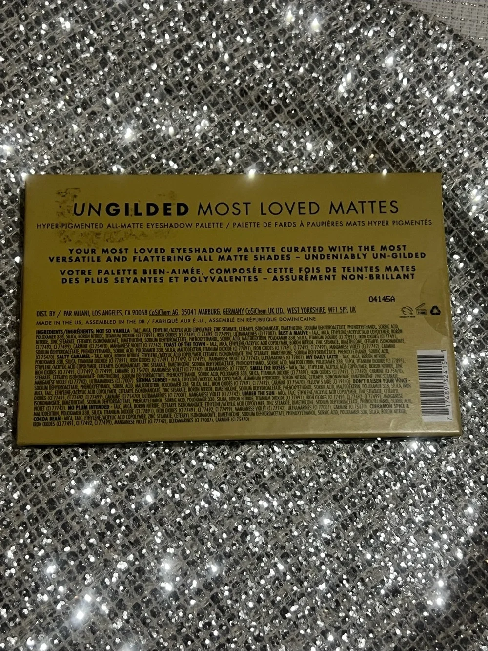 Milani Ungilded Most Loved Mattes Eyeshadow Palette